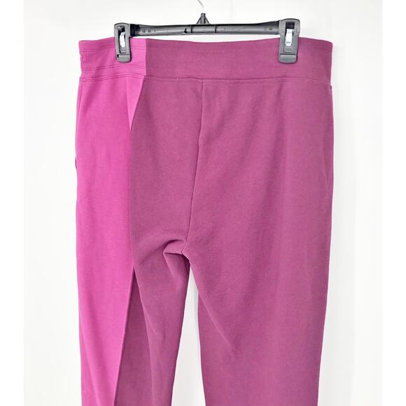 TOMMY HILFIGER SPORT Womens Athletic Sweatpants Large Pink Purple NWT - Picture 8 of 12